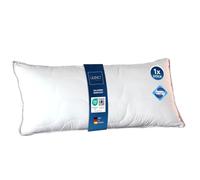 LILENO HOME Oreiller 40 x 80 cm - Coussin Idéal pour Couette de 135 x 200 cm - Lavable à 95 °C avec Équipement Antibactérien
