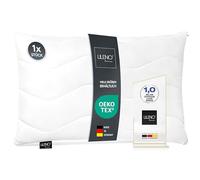LILENO HOME Oreiller de 40 x 60 cm - Coussin intérieur matelassé de 40 x 60 cm - Pour les personnes souffrant d'allergies - En microfibre - Peut être utilisé comme coussin de canapé