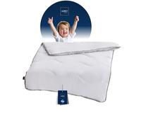 LILENO HOME Sanitized Couette 4 saisons pour enfant 100 x 135 cm [1 pièce] avec Sanitized hypoallergénique - Couette pour enfant 100 x 135 cm composée de 2 couettes - Couverture d'été et d'hiver -