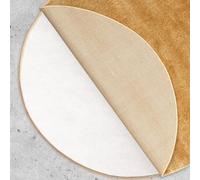LILENO HOME Sous-Tapis Antidérapant [180 cm Rond] en Non-Tissé Fin - À Découper - Support Universel - Butoir de Tapis