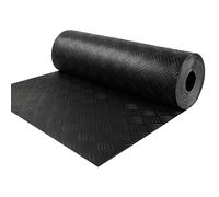 LILENO HOME Tapis en caoutchouc à picots au mètre 250x100 cm - Tapis en caoutchouc à picots (3 mm) pour atelier, tapis antidérapant, support de table de travail et tapis de sol - Tapis en caoutchouc