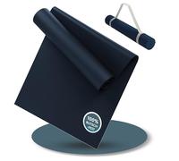 Lileno Sports Tapis de yoga et de gymnastique antidérapant (4 mm), avec sangle de transport