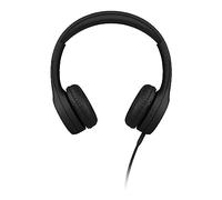 Lilgadgets Connect+ Casque pour enfants filaire avec microphone, limitation du volume pour une écoute sûre, bandeau réglable, coussinets rembourrés plus de confort, casque antibruit pour enfants, noir