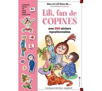 Lili, fan de copines Livre stickers - SERGE BLOCH - Calligram - relié - Document jeunesse dès 6 ans