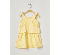 lili gaufrette robes fille de couleur jaune 2 A