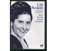 Lili Kraus in Recital (Bach, Mozart, Schubert)