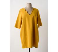 lili la tigresse robes femme de couleur jaune