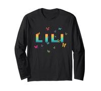 Lili - Un Beau nom avec des Papillons. Manche Longue