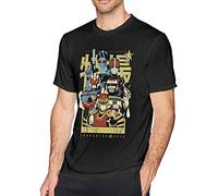 LILI956677 Kamen Rider Tokusatsu Heroes Classic Short Sleeve T Shirts for Men Black T-Shirts à Manches Courtes(Medium)