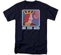 LILI956677 Twin Peaks One Eyed Jacks-S S Adult 18 1-Navy T-Shirts à Manches Courtes(X-Large)