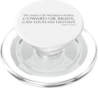 L'Iliade - Citation Grecque archaïque - Mythologie de la Guerre de Troie PopSockets PopGrip pour MagSafe