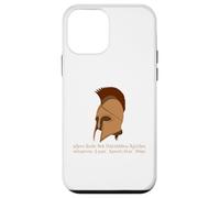 L'Iliade - Grec homérique antique - Mythologie de la guerre de Troie Coque pour iPhone 12 mini