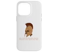 L'Iliade - Grec homérique antique - Mythologie de la guerre de Troie Coque pour iPhone 14 Pro Max