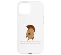 L'Iliade - Grec homérique antique - Mythologie de la guerre de Troie Coque pour iPhone 15