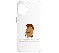 L'Iliade - Grec homérique antique - Mythologie de la guerre de Troie Coque pour iPhone 16