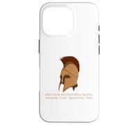 L'Iliade - Grec homérique antique - Mythologie de la guerre de Troie Coque pour iPhone 16 Pro