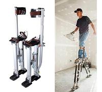 liliiy 61-100cm (24-40in) 1Paire d’Echasses Plaquiste Peintre,Échasse en Alliage d'aluminium pour Cloison Sèche Échasses Professionnelles Travail pour Peinture Décoration Plafond