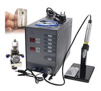 liliiy Soudeuse par Points De Bijoux,100W Soudeuse De Précision d'acier Inoxydable De Matériel Dentaire De Puissance élevée, Soudeuse D'impulsion De Machine De Soudure à l'arc D'argon