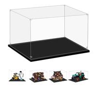 LILIKAKA Vitrine pour Lego 43279 Wall-E et EVE, 30 x 20 x 20 cm, protégez vos objets de collection de la poussière avec une vitrine transparente