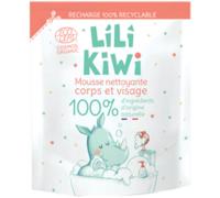 LiliKiwi Mousse Nettoyante Visage & Corps - Recharge 250 ml