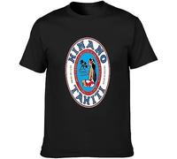 LILININ Men's Hinano Beer Papeete Tahiti Polynesia Design Cotton T Shirt T-Shirts à Manches Courtes(XX-Large)