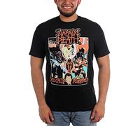 LILININ Napalm Death Mens Mentally Murdered T Shirt T-Shirts à Manches Courtes(X-Large)
