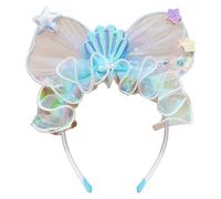 Lilinzhi Bandeau de fête d'anniversaire pour fille, carnaval, fête, bandeau à paillettes pour adulte et enfant, bandeau scintillant pour festival, accessoire de dessin animé