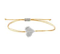 Lilinzhi Bracelets assortis artisanaux pour couple avec nœud et cœur en cordon de coton doux fait à la main, bijoux romantiques, cadeau romantique, bracelets tressés en corde d'amour, taille unique