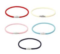 Lilinzhi Bracelets d'amitié tressés élégants et colorés faits à la main - Accessoire pour porter tous les jours - Bracelet élégant pour porter chance