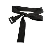 Lilinzhi Ceinture de rechange pour manteau et manteau pour femme, Noir, taille unique