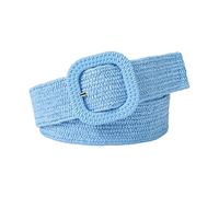 Lilinzhi Ceinture tissée en paille pour femme - Style vintage bohème - Élastique - Pour robe et chemise, Sb, taille unique