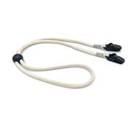 Lilinzhi Cordon de menton pour chapeau, sangle de menton amovible, sangle de chapeau réglable, cordon coupe-vent pour voyage, pêche, bateau, beige, Taille unique