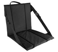 Lilinzhi Coussin de siège de stade résistant à l'eau - Design pliable - Sangle réglable pour le camping, les événements sportifs - Coussin de chaise pliable confortable