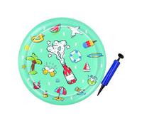 Lilinzhi Coussin d'eau de refroidissement pour animaux de compagnie 100 cm Lit gonflable en PVC pour petits chiens chats exercice et relaxation Coussin d'eau gonflable épais pour animal domestique
