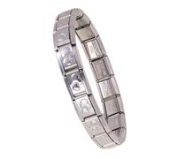 Lilinzhi Élégant ensemble de breloques d'inspiration italienne avec maillons en acier inoxydable robuste pour la fabrication de bijoux créatifs au quotidien, taille unique, Comme décrit