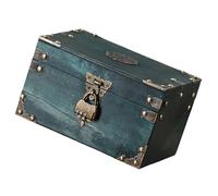 Lilinzhi Étui de voyage européen élégant et rétro pratique en bois robuste pour un usage quotidien et décoration de la maison