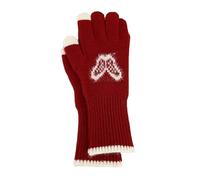 Lilinzhi Lot de 2 gants d'hiver adaptés aux écrans tactiles - Durabilité - Confortables par temps froid - Accessoires de ski longs et chauds - En tricot