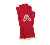 Lilinzhi Lot de 2 gants d'hiver adaptés aux écrans tactiles - Durabilité - Confortables par temps froid - Accessoires de ski longs et chauds - En tricot