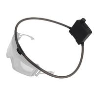 Lilinzhi Lunettes de désembuage portables avec ventilateur polarisé pour les vents régulables pendant les activités de plein air