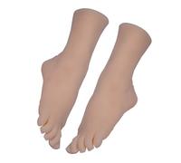 Lilinzhi Modèle anatomique réaliste du pied féminin taille 38 pour fournitures artistiques enseignement accessoires de mode construction TPE robuste modèle de pied femelle pour photographie
