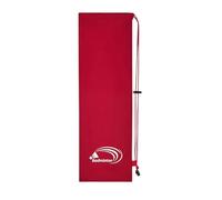 Lilinzhi Organisateurs de raquettes en flanelle avec boucles à ressort et cordon de serrage pour un rangement sécurisé du matériel, support de raquettes de sport multifonction