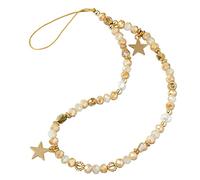 Lilinzhi Pendentif étoile à cinq branches - Chaîne de téléphone - Tendance - Cordon de suspension pour téléphone portable - Pour femme