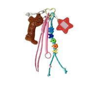 Lilinzhi Porte-clés À Breloques En Corde Tressée Accessoires De Décoratifs Mode Pour Main Décors Porte-clés Esthétique Cadeaux Pendentif