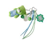 Lilinzhi Porte-clés en corde tressée - Décoration de sac à main - Porte-clés de voiture tendance - Accessoire de sac à dos - Pendentif pour sac à main - Ornement à suspendre, a01