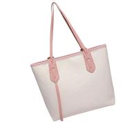 Lilinzhi Sac à bandoulière spacieux pratique en polyuréthane avec sangle de soirée, sac à main tendance, sac à main sous les bras, plusieurs poches pour le travail, les voyages, sac à main de grande