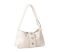 Lilinzhi Sac à main tendance sous les bras avec sangle confortable, compact, essentiel, sac à main décontracté avec fermetures éclair de qualité supérieure pour femme, blanc