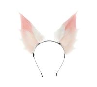Lilinzhi Serre-tête d'oreille en peluche pour femmes et adolescents - Pour jeux de rôle - Accessoire de coiffure - Accessoire de coiffure - Accessoire de cosplay