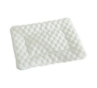 Lilinzhi Tapis de refroidissement en soie glacée pour petits animaux de compagnie, surface antidérapante facile d'entretien, texture douce, technologie de refroidissement en soie glacée