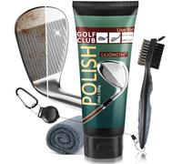 LILIONGTH Kit de Nettoyage de Club de Golf 3 en 1 avec Brosse de Nettoyage de Club de Golf, Serviette et Polissage de Club de Golf de 200 g - Kit d'entretien de Club de Golf pour enlever