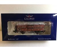 Liliput L235109 Bétail Wagon Avec Brakeman's Cab Dr Epoche III H0 Neuf T48 Post